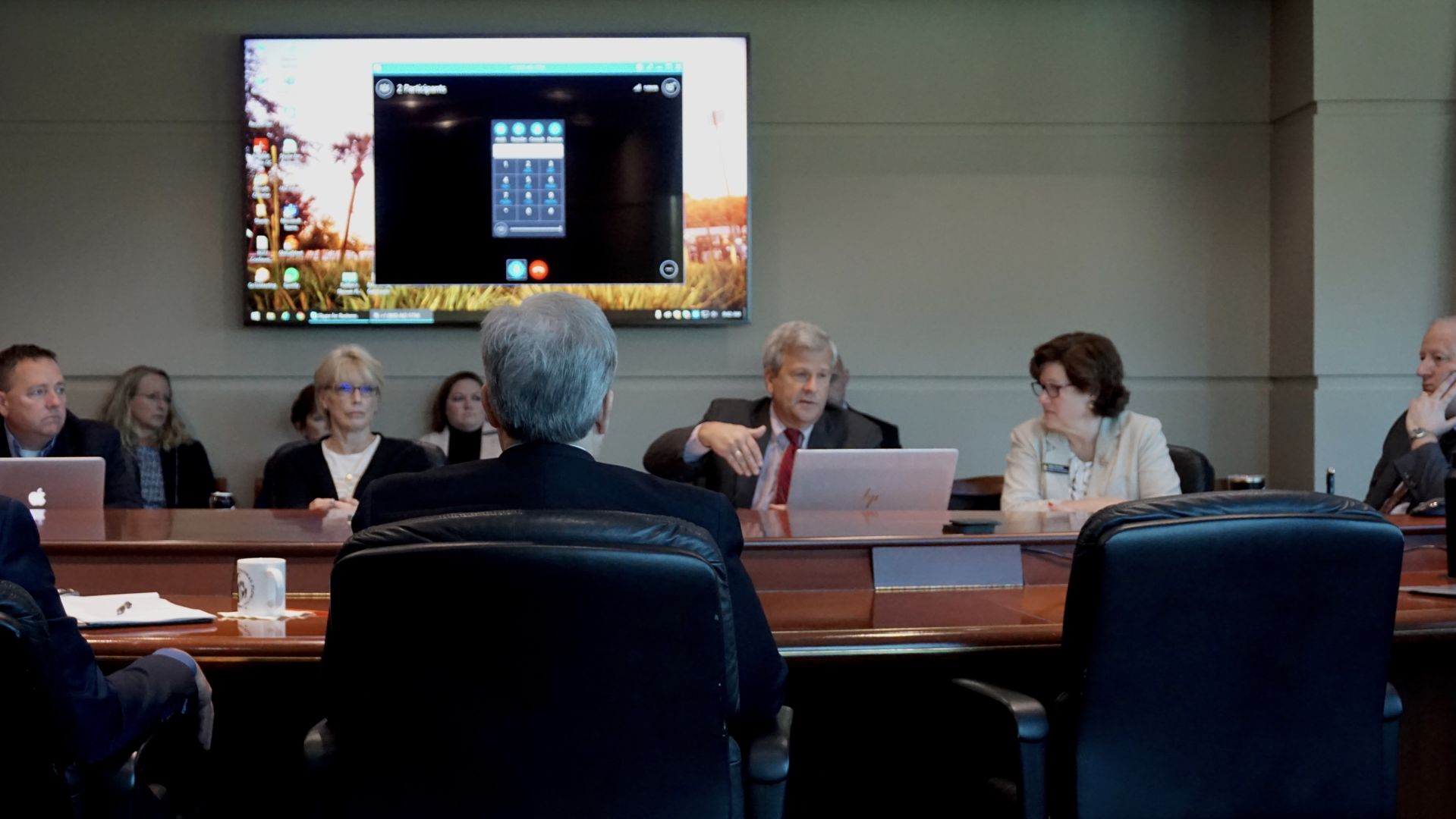 The first Board of Trustees meeting (this one)